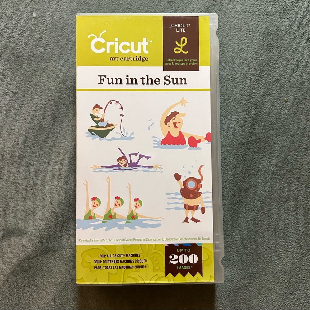 Cricut lite FUN IN THE SUN shapes